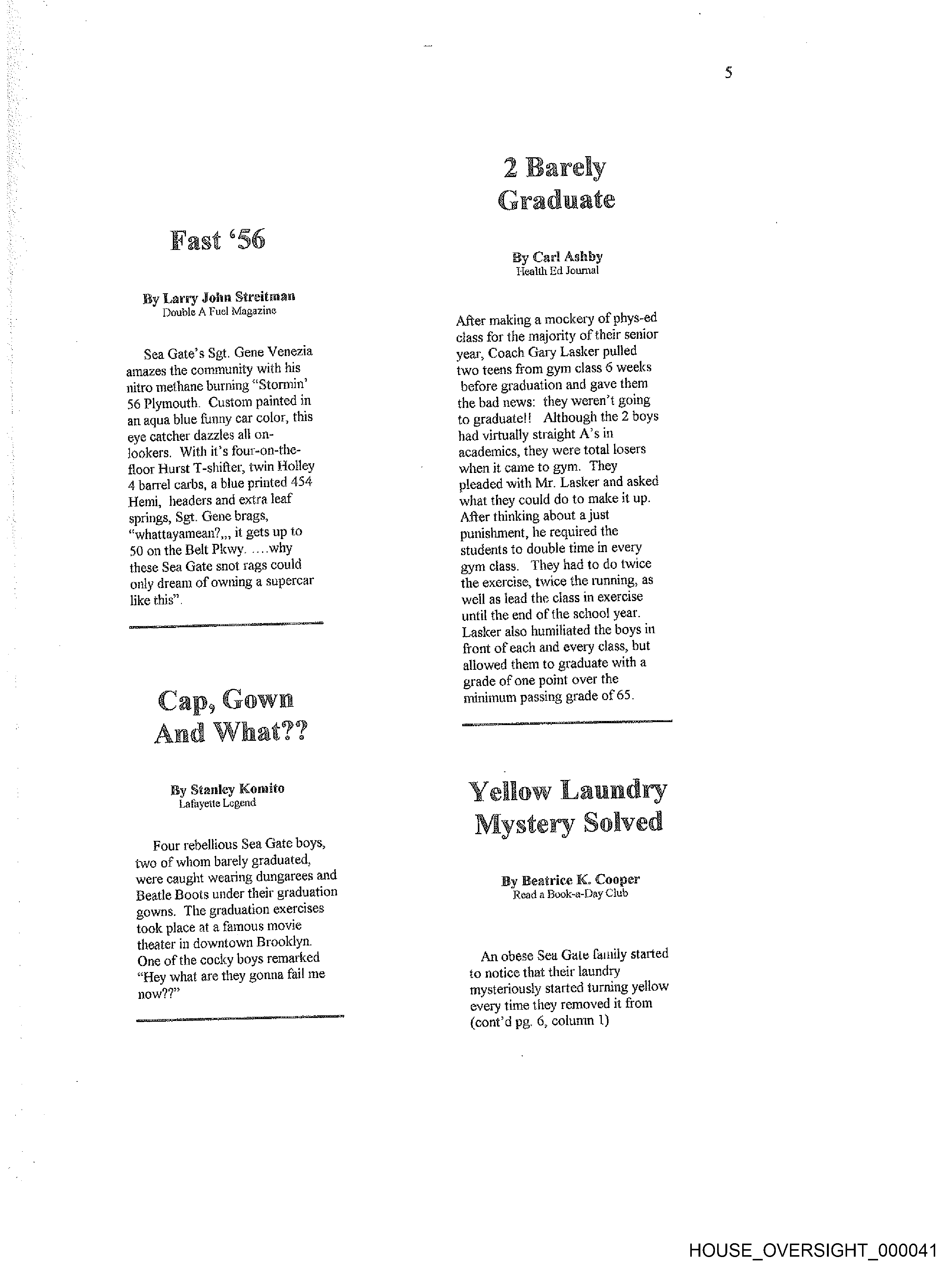 Birthday Book page 41