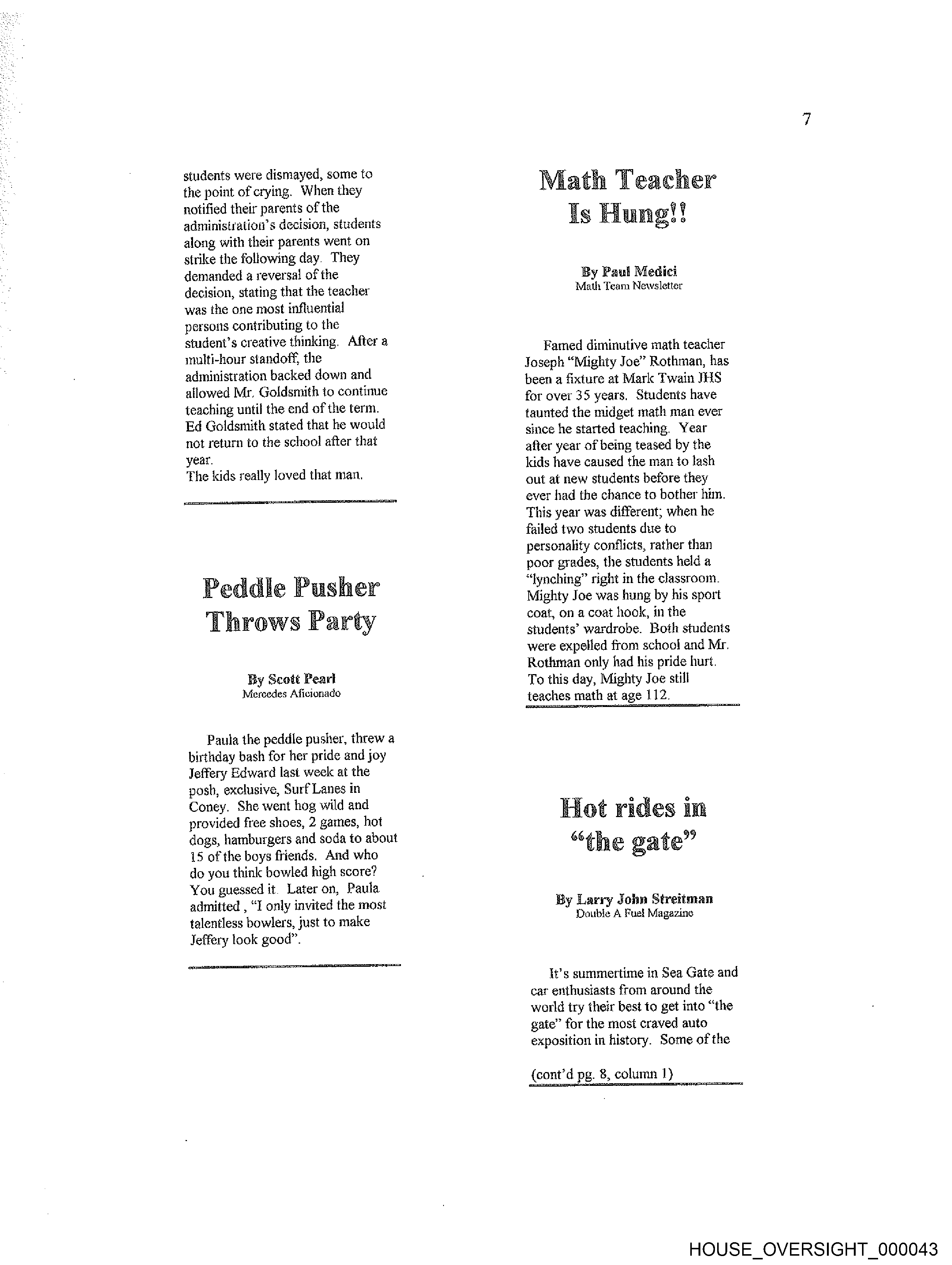 Birthday Book page 43