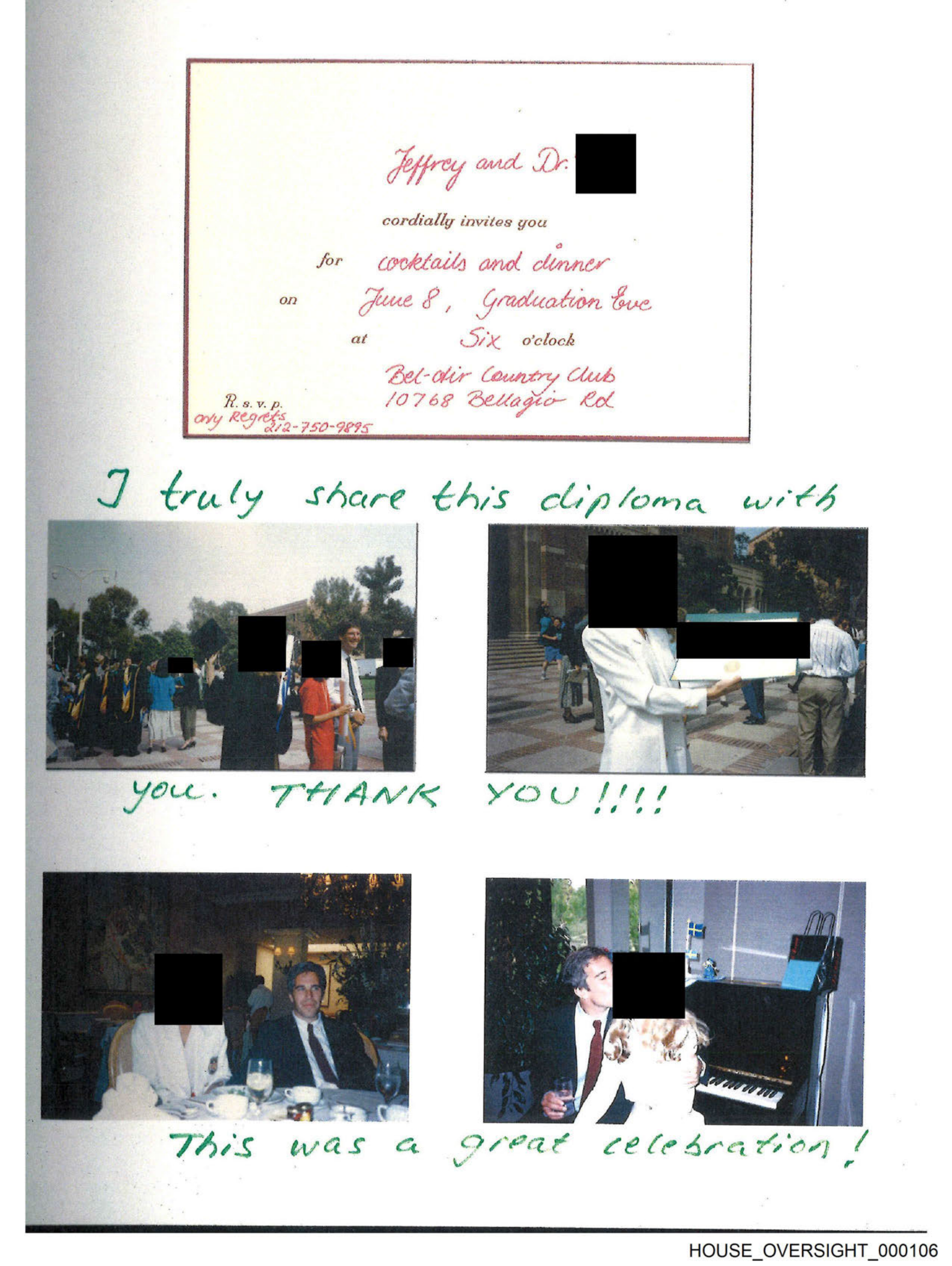 Birthday Book page 106