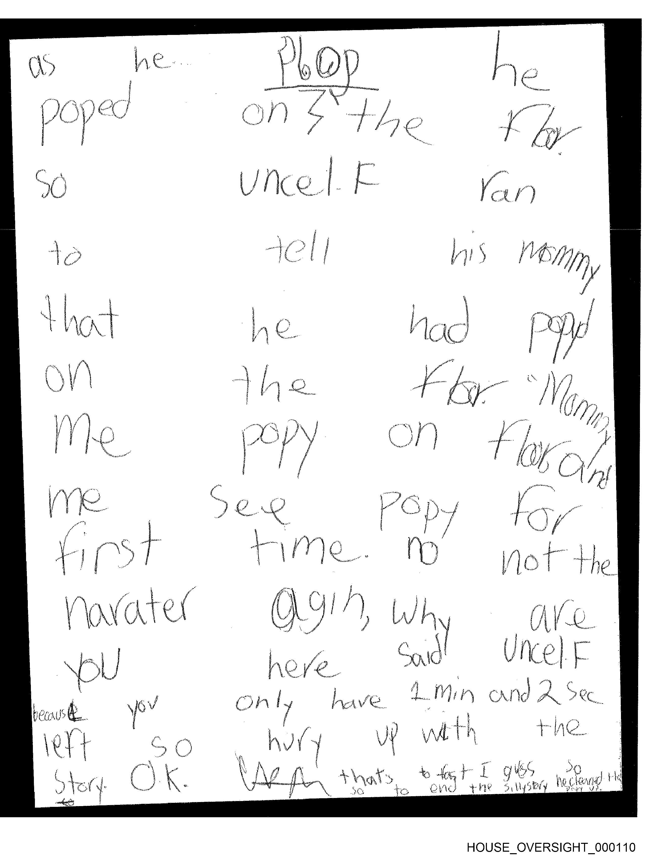 Birthday Book page 110