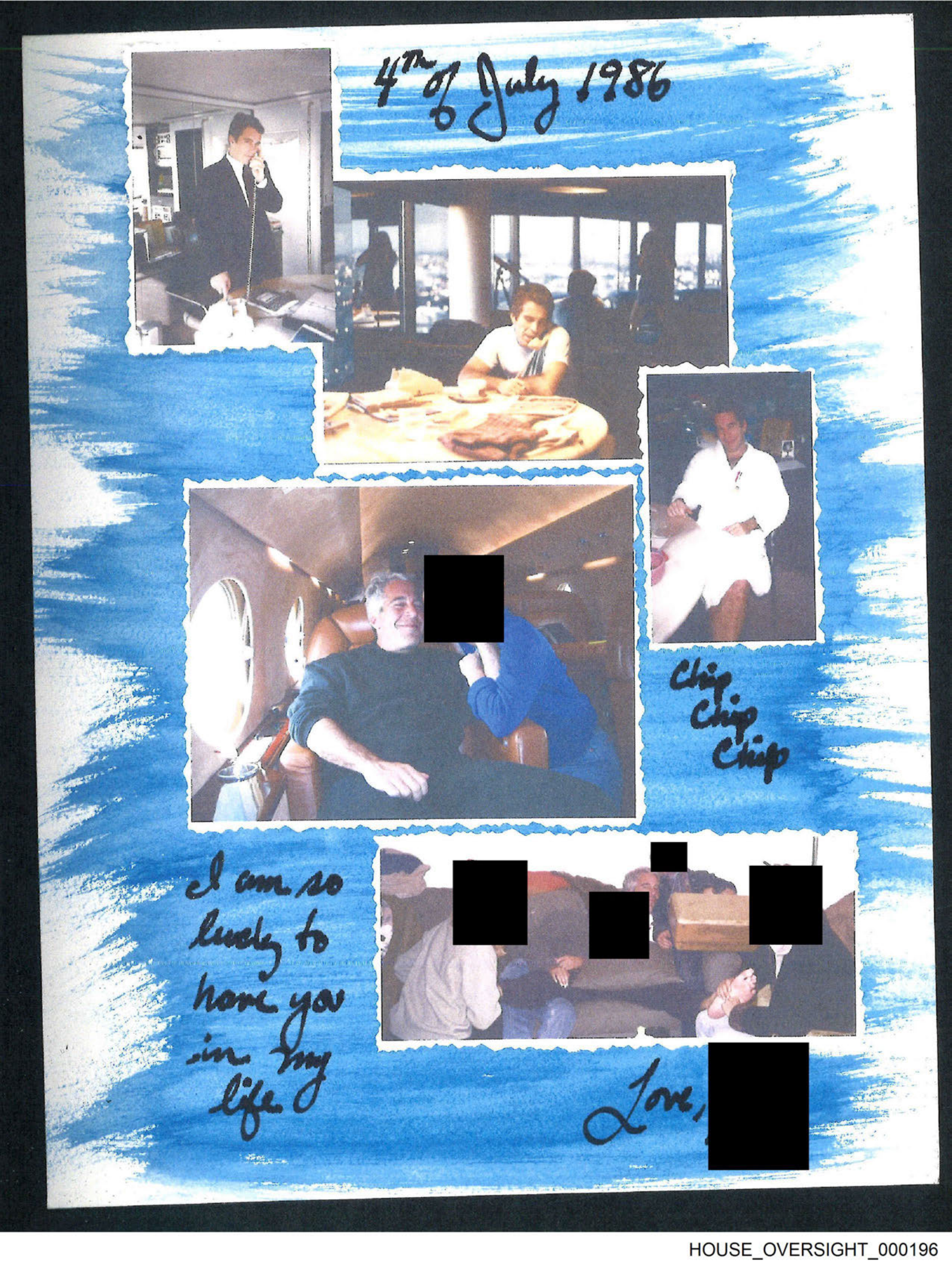 Birthday Book page 196