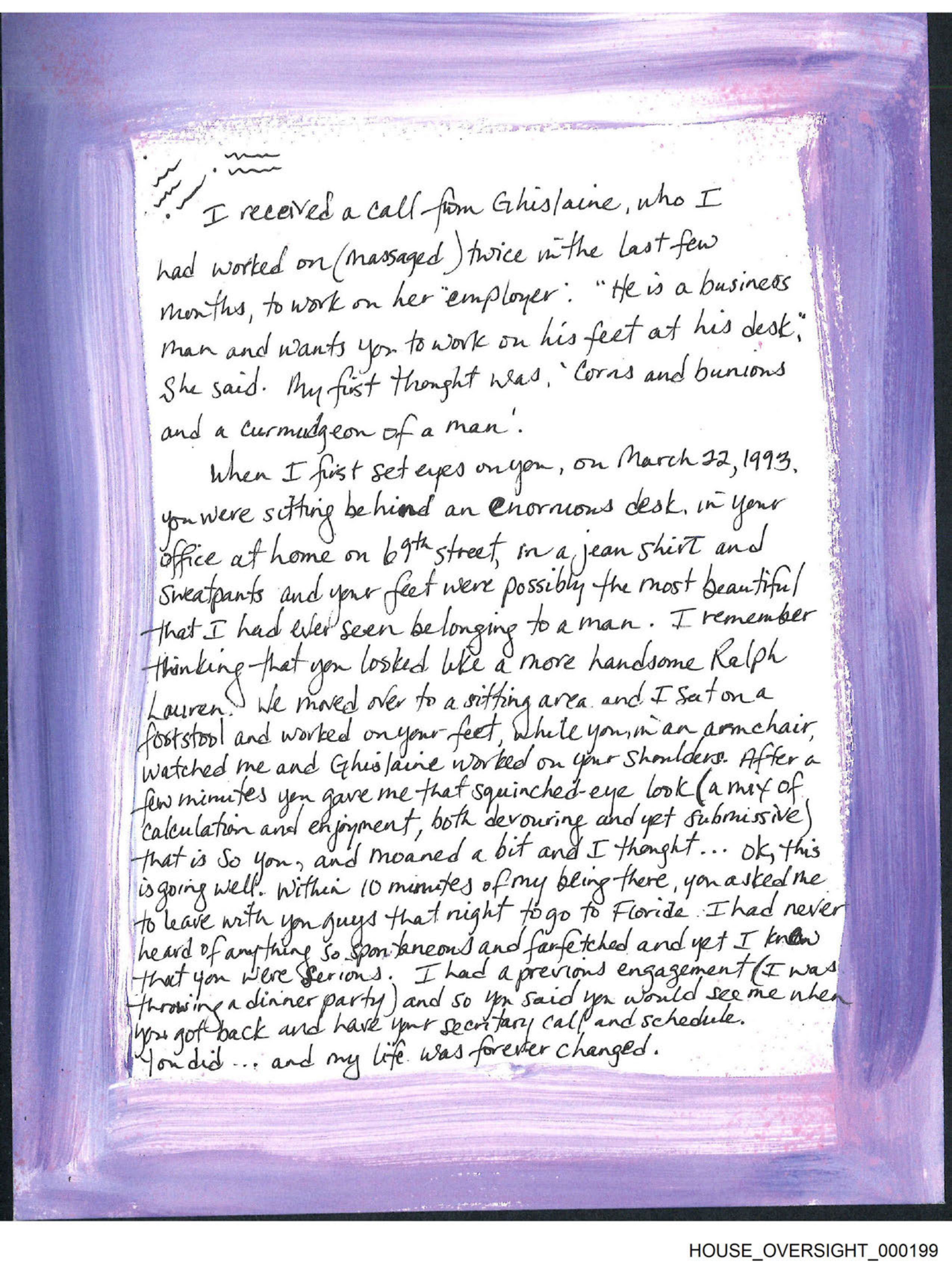 Birthday Book page 199