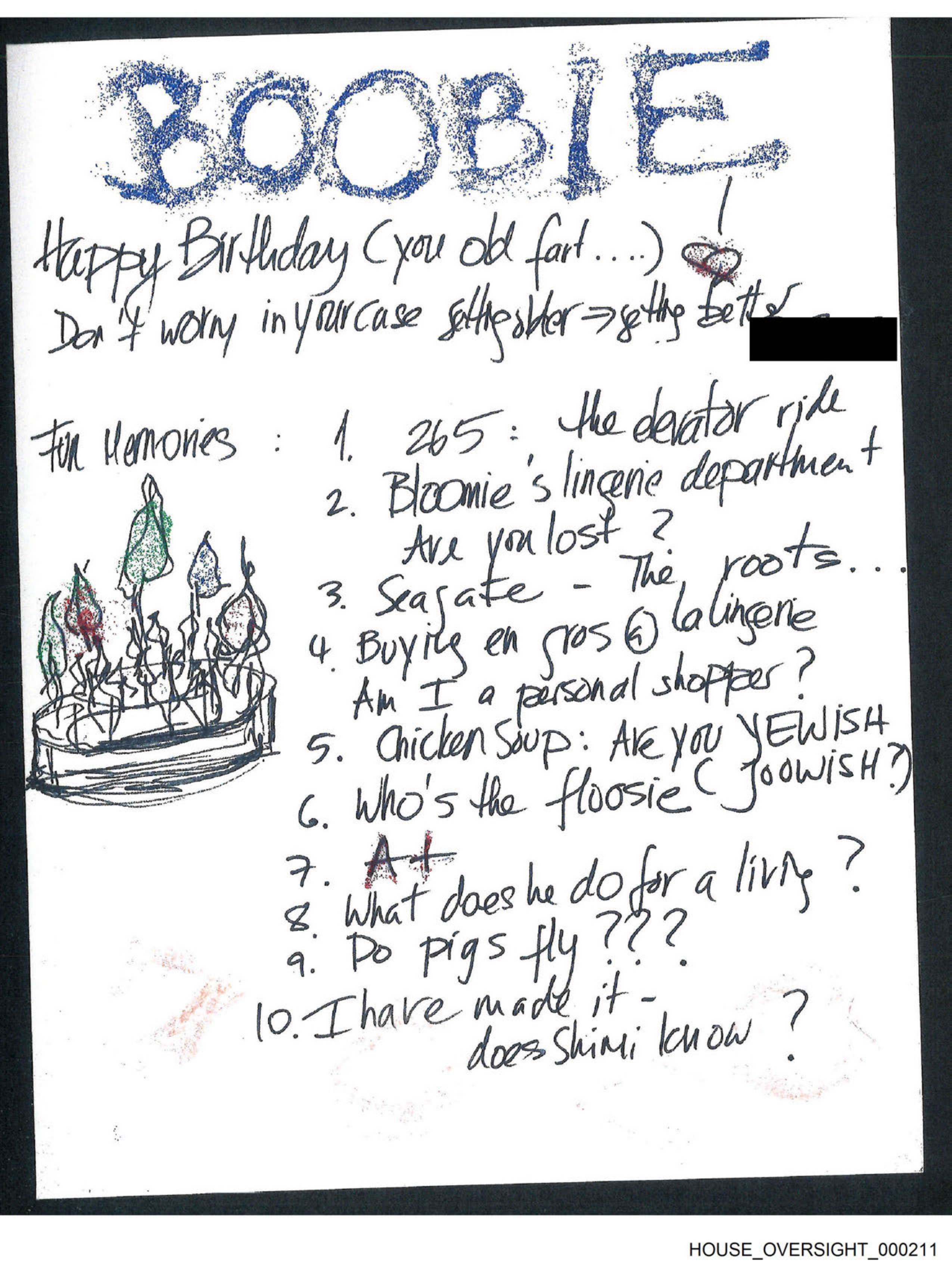 Birthday Book page 211