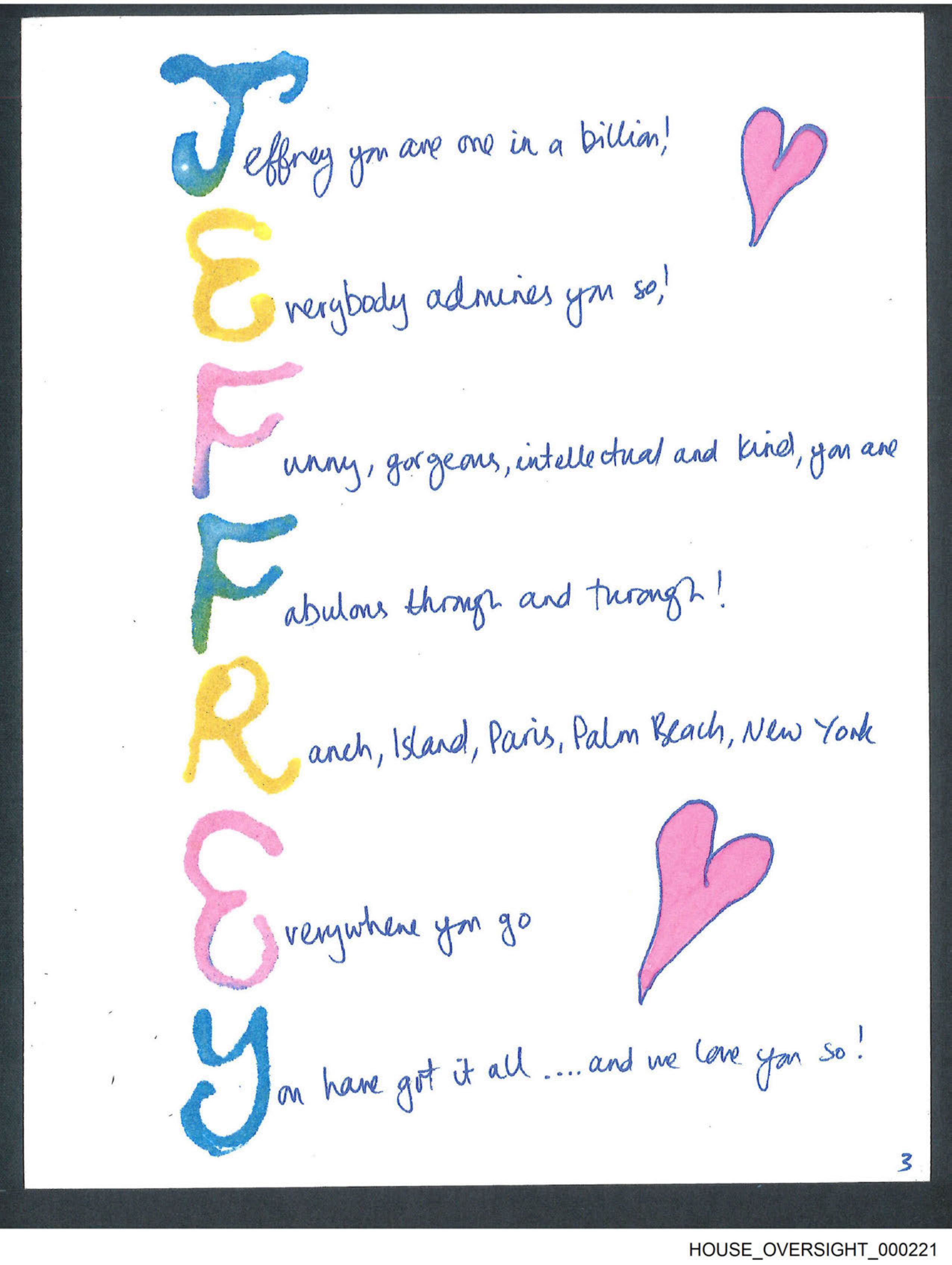 Birthday Book page 221