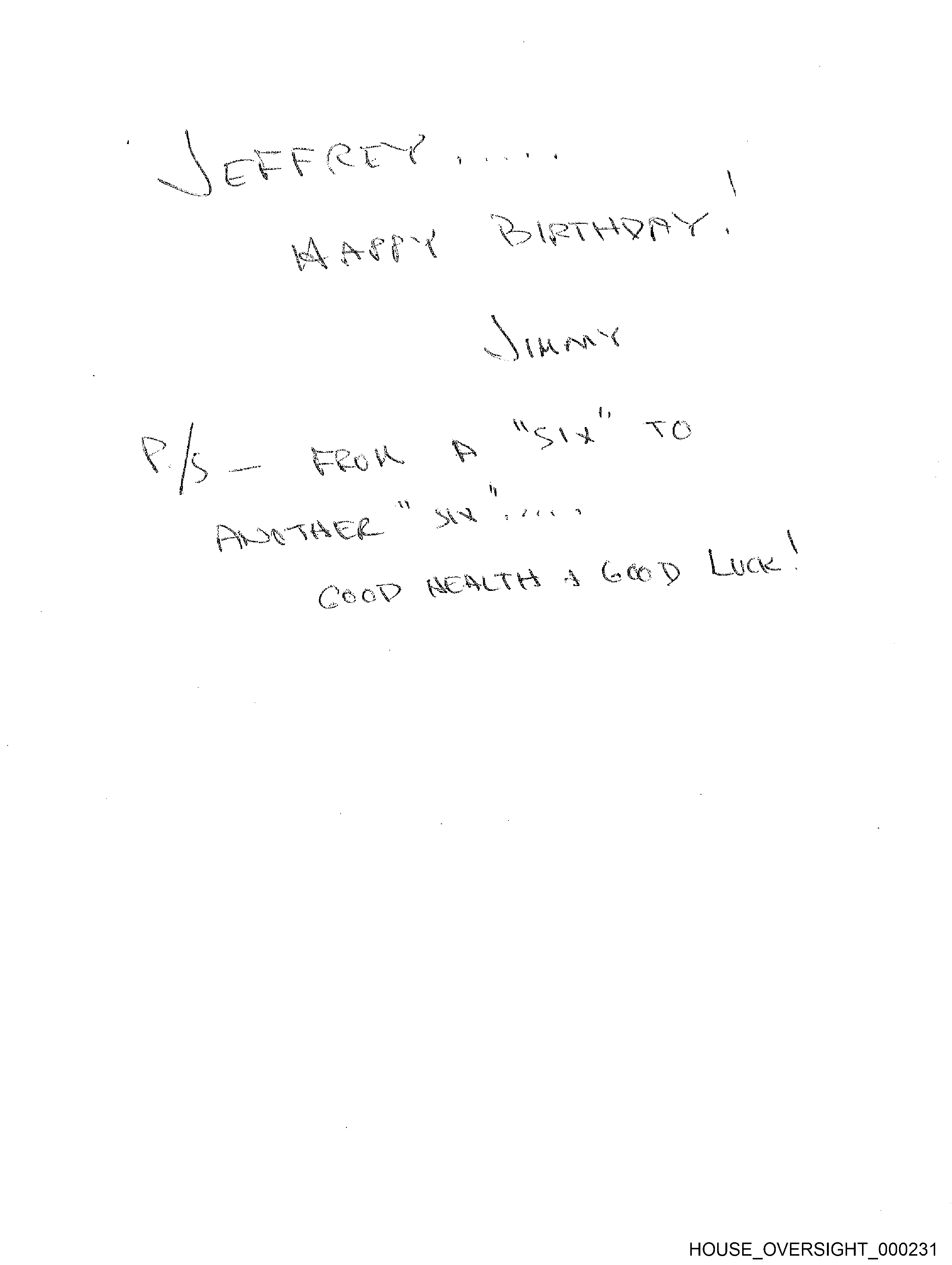 Birthday Book page 231