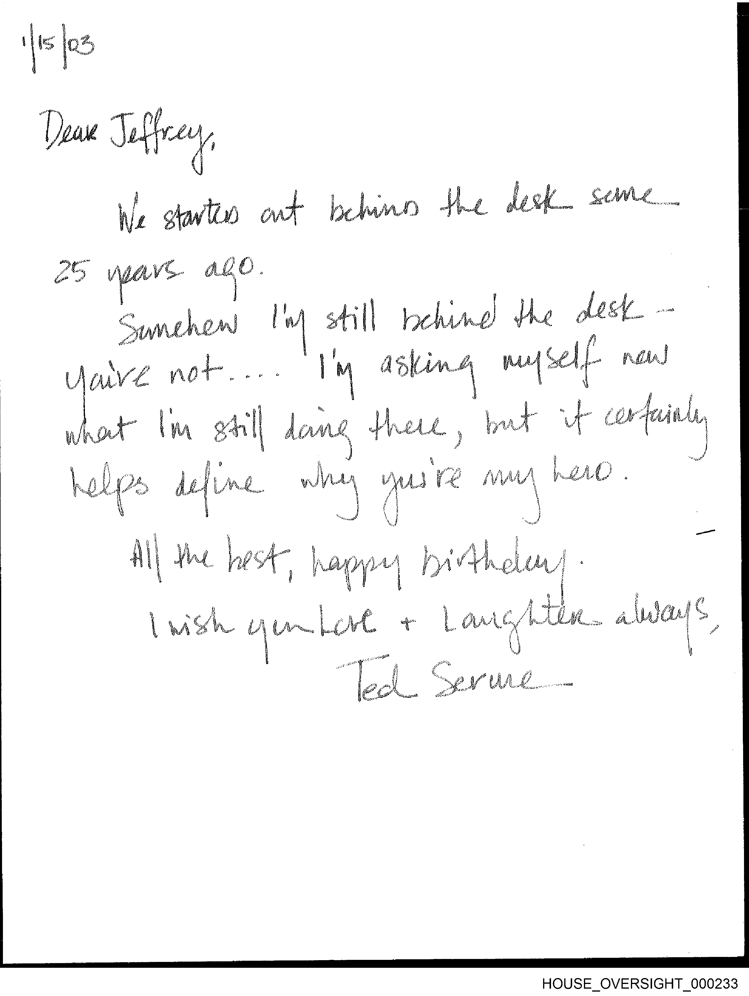 Birthday Book page 233