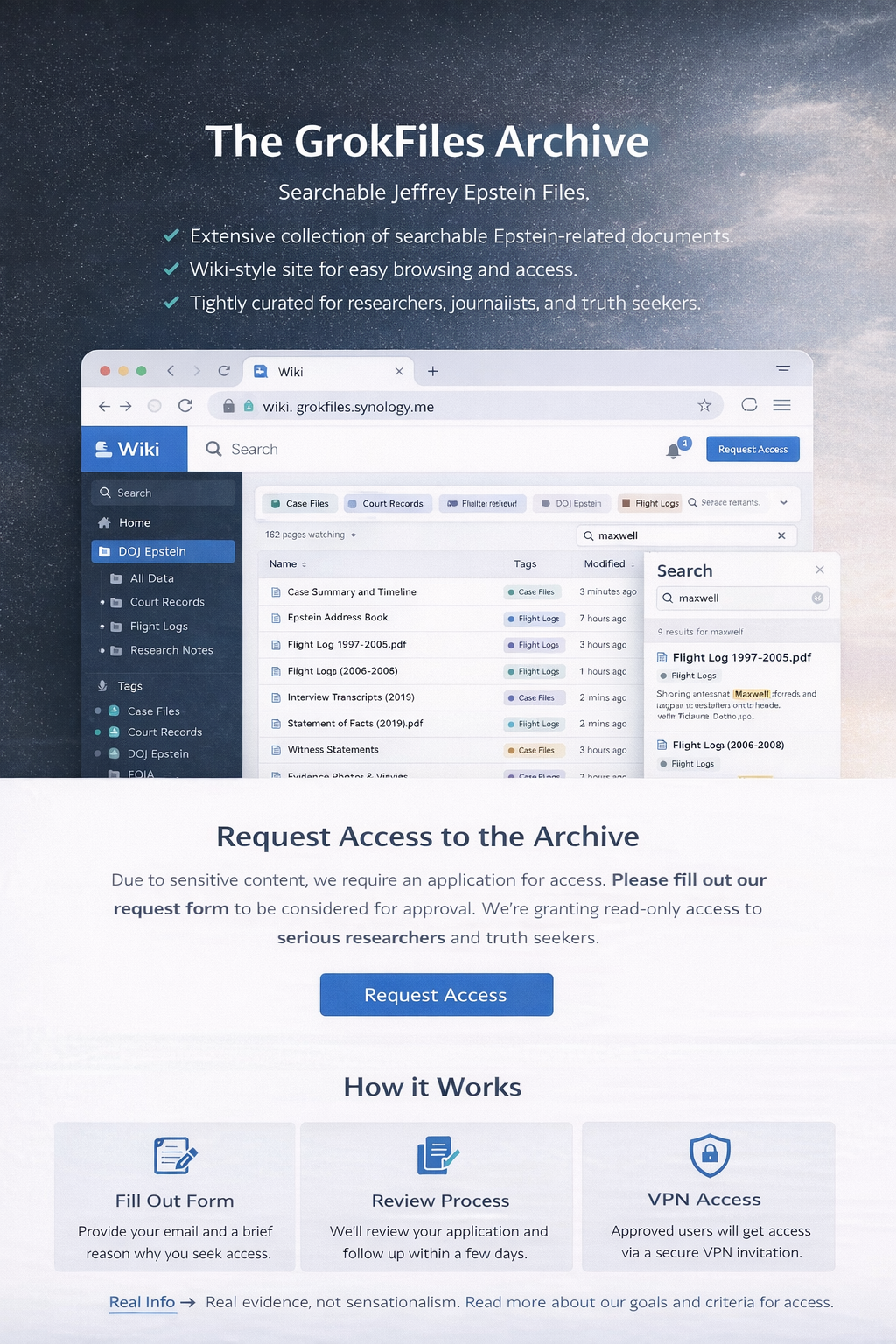 GrokFiles Archive preview